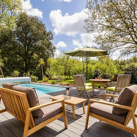Séjour à la campagne évasion En De Charme Avec Jardin, Piscine Chauffée Et Proche Plages – - Fr-1-306-1271